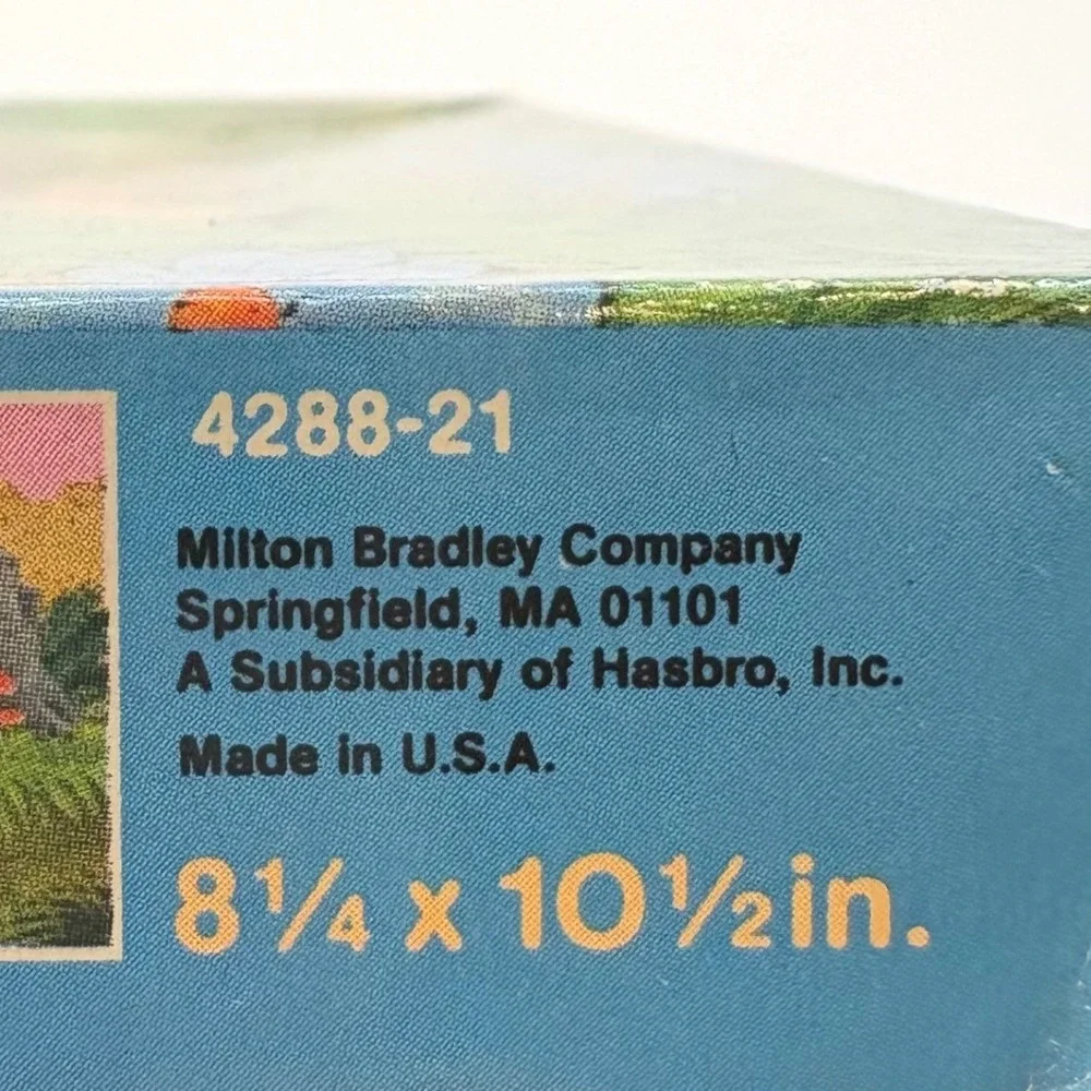 Vintage Milton Bradley Pastel Pets Fawn‎ Puzzle 25 Pieces 4288-21 Deer 1980s